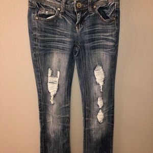 Almost famous ripped jeans